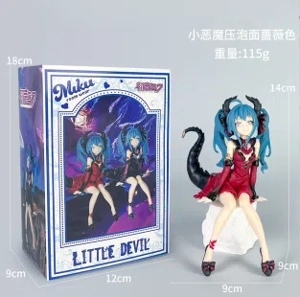 Little Devil Figure Compressing Instant Noodles Rose