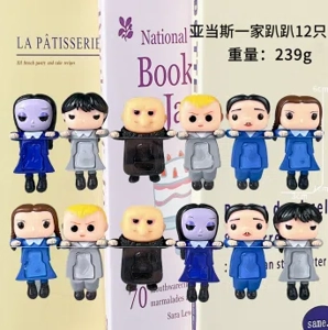 Papang Angel The Addams Family Figurines Series 12 Pieces