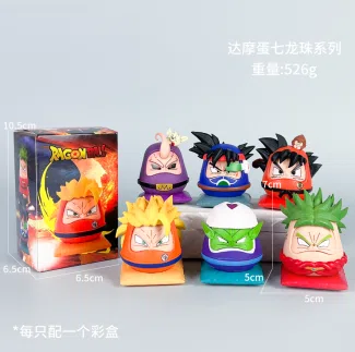 Dragon Ball Daruma Egg Figures 6 Styles