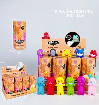 Papi Angel Cute Fang Monster Figurine Series 12 Models