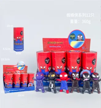 12 figures in the Angel Spider-Man series