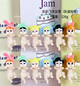 Papai Angel Powerpuff Girls Leg-Lift Series Figurine 12 Types