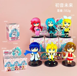 Hatsune Miku Figurine Q-Version Hatsune Miku 6 Styles