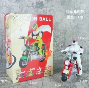 Dragon Ball figure riding Frieza