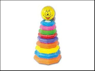 Smiley Net Bag Hoop Tower