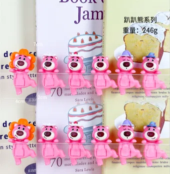 Paw Paw Angel Strawberry Bear Series Figurine 12 Pieces