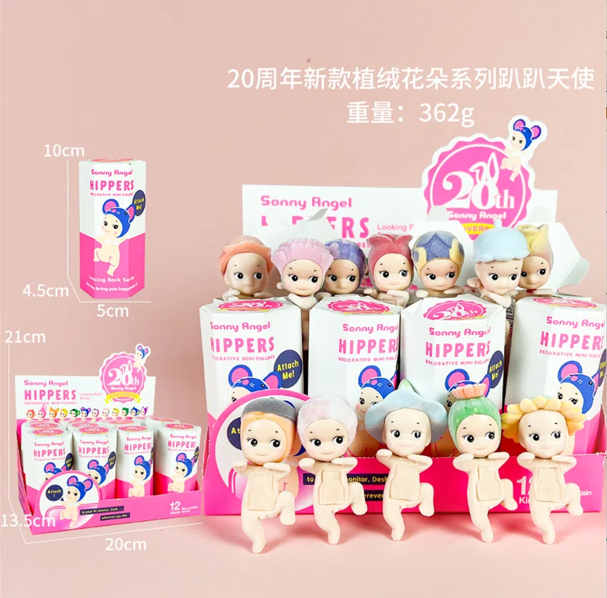 Party Angel 20th Anniversary Flower Foot Lift Series 12 Models [Flocked Edition]