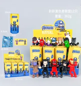 12 models of Angel Avengers B series figures