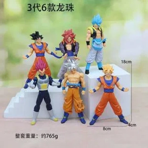 Dragon Ball 3rd generation Dragon Ball figure 6-piece set 18CM high