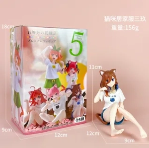 The Quintessential Quintuplets Figure Cat Home Outfit Miku