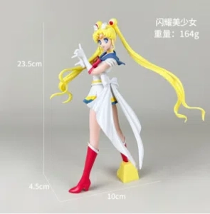 Dazzling Beautiful Girl Moon Bunny Figurine