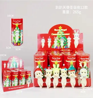 Papi Angel Christmas Night Figurine Series 12 Pieces