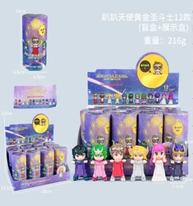 Papi Angel Gold Saints Figurine Series 12 Pieces