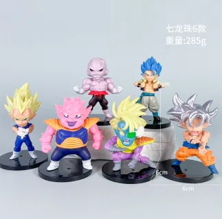 Dragon Ball Figures Q Version 6-Piece Set