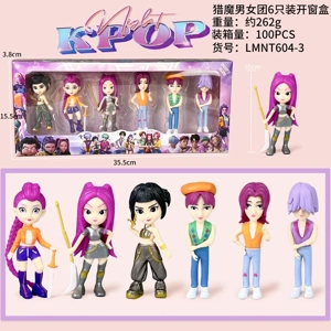 Demon Hunting Girl Squad Figure 4-inch Boys and Girls Window Box 6 Types