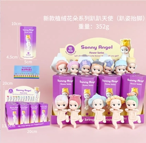 12 models of angel flower foot lift series [flocked version]