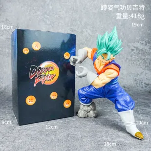 Dragon Ball figure squatting posture qigong dragon ball