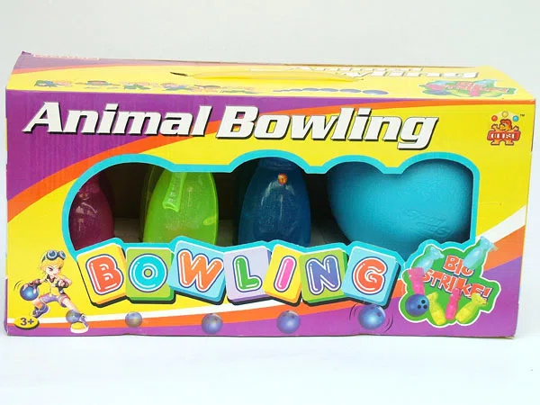 Animal transparent bowling ball