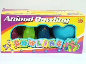 Animal transparent bowling ball