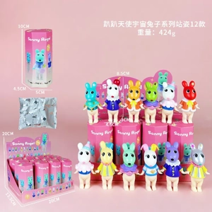 12 models of the Lying Angel Standing Space Rabbit series figures