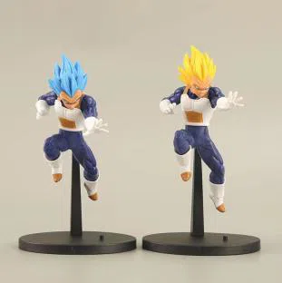 Dragon Ball Figure Battle Edition Vegeta Yellow/Blue Hair