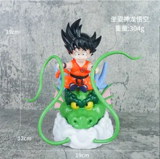 Dragon Ball Figure Sitting Shenron Goku
