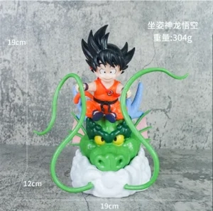 Dragon Ball Figure Sitting Shenron Goku