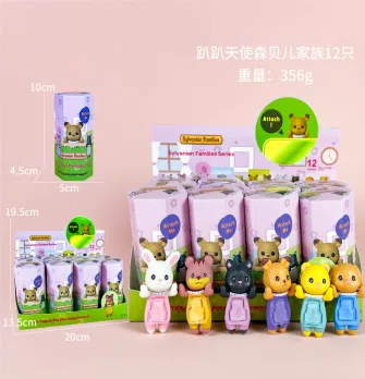 12 figures of the Angel Senbell family series