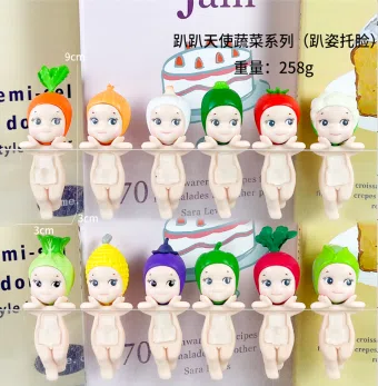 Papo Angel Face-Resting Lying Vegetable Series Figures 12 types [Premium Version]