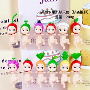 12 models of angel simplified fruit foot lifting series figures