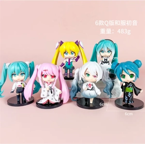 Hatsune Miku Figurine Q-Version Kimono Hatsune Miku 6 Styles