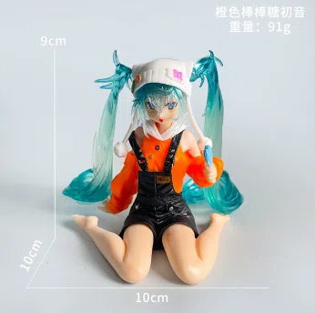 Hatsune Miku Figure Orange Lollipop Hatsune