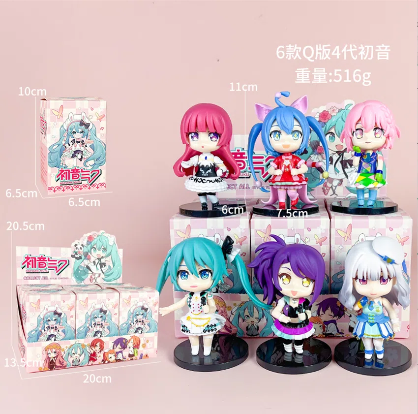 Hatsune Miku Figurine Q-Version 4th Generation Hatsune Miku 6 Styles