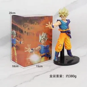 Dragon Ball Impact Wave Battle-Damaged Goku Figurine [Bagged]