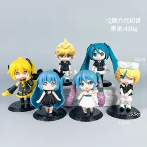 Hatsune Miku Figure 6th Generation Hatsune 6 Pieces