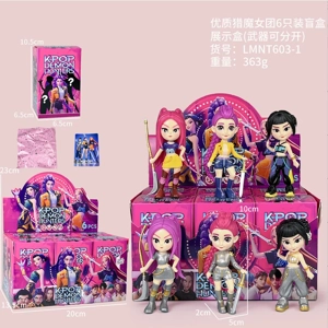 Demon Hunting Girl Squad Figure Premium Version 4-inch Girl Squad Blind Bag/Blind Box 6 Types [Weapons Can Be Separate]