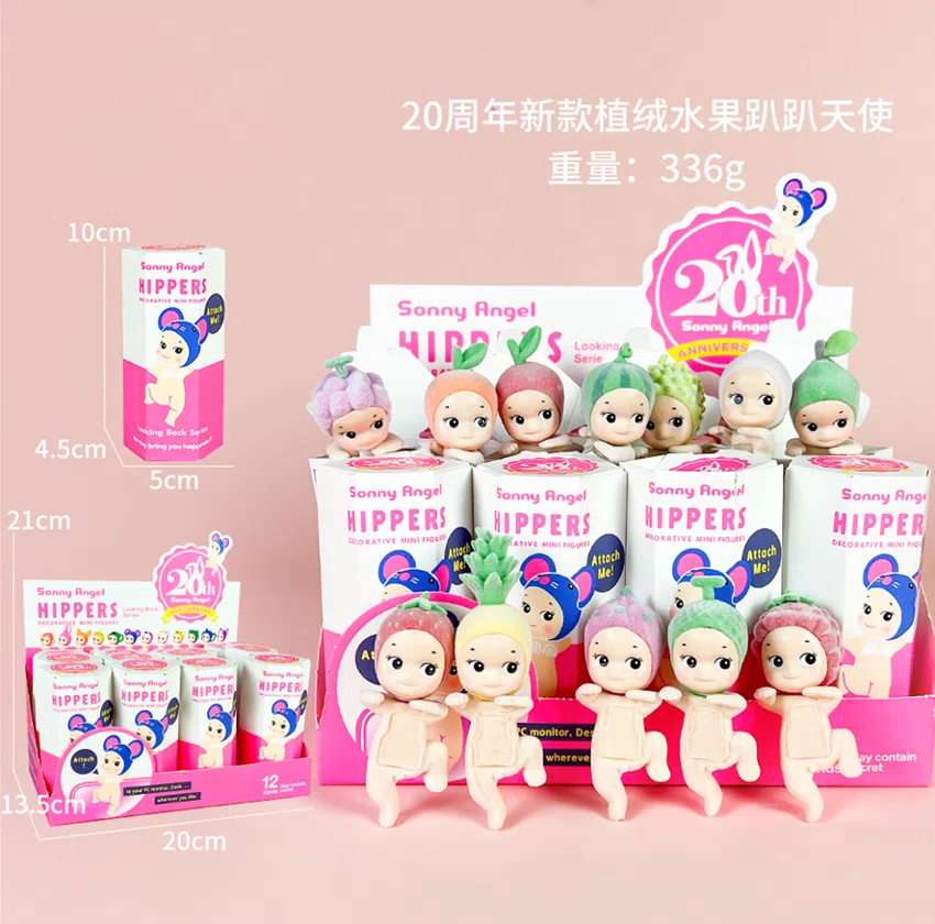 Party Angel 20th Anniversary New Fruit Foot Lift Series 12 Figures [Flocked Edition]