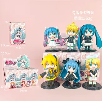 Hatsune Miku Figure 6th Generation Hatsune 6 Pieces