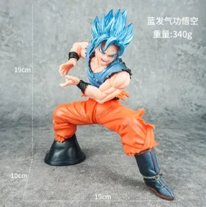 Dragon Ball figure squatting posture Qigong Wukong