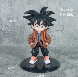 Dragon Ball Small Backpack Goku Figure