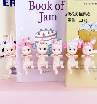 Papang Angel 2nd Generation Leg Raise Hanami Sakura Series Figurines, 6 types