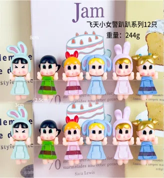 Papai Angel Powerpuff Girls Series Figurine 12 Types