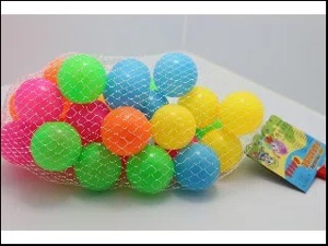 Net bag 7.5CM amusement ball 30 pack