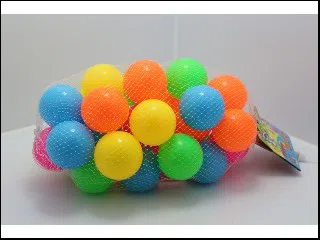 Net bag 8CM amusement ball 30 pack