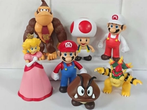 Mario figurines Group C, 7 types