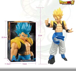 Dragon Ball Vegeta Figure Vegeta Double Hand Lift (Yellow Hair) [ABS Legs]