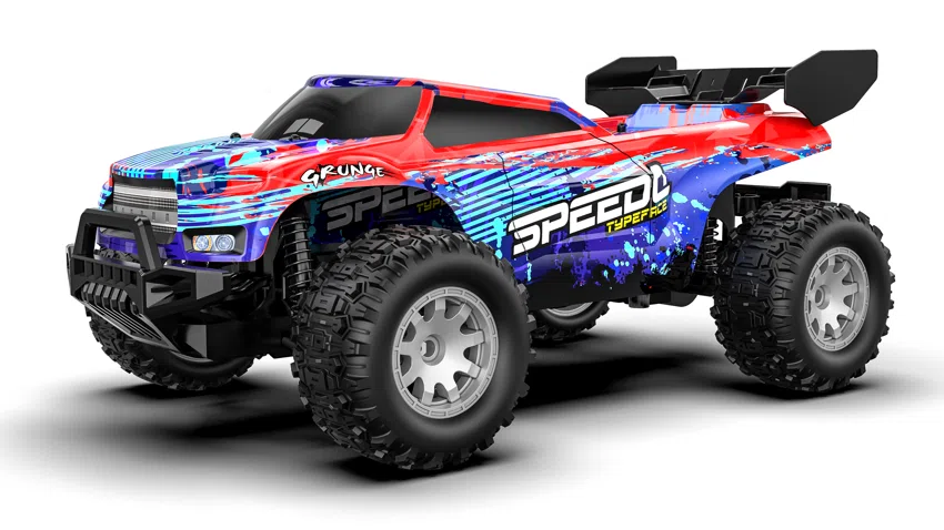 Blister high-speed off-road vehicle