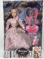 11.5-inch live hand long ponytail fashionable Barbie doll with perfume bottle and mirror series