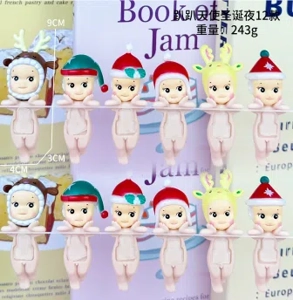 Pampam Angel Christmas Eve Series Figurines 12 pieces