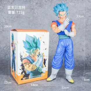 Dragon Ball blue-haired Vegetto figure